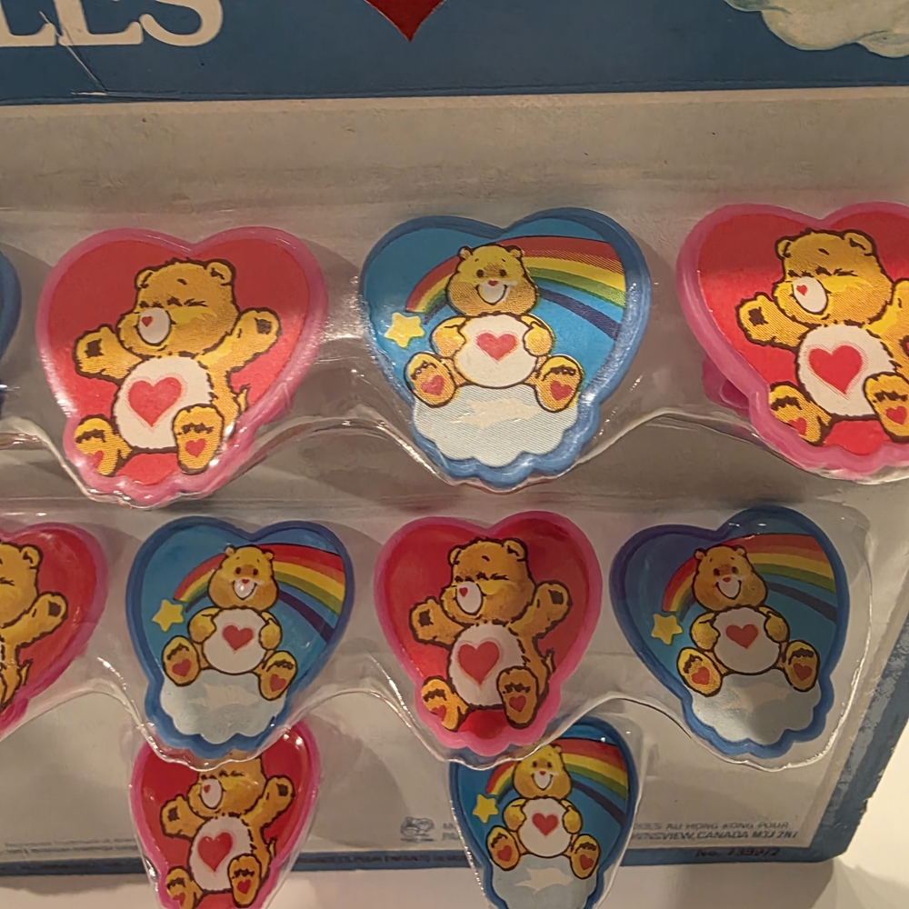 Vintage 1983 Care Bears Party Favours Sealed Collectible Set - Picture 3 of 8